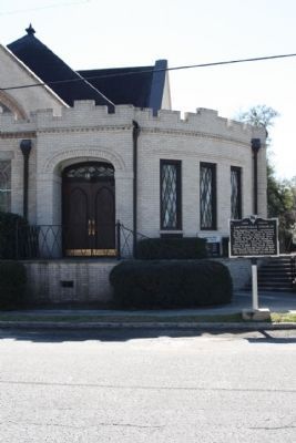 Lawtonville Church Front Door image. Click for full size.