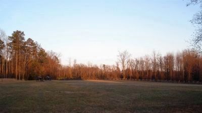 Gaines' Mill Battlefield east of the Watt House. Click for full size. Gaines' Mill Battlefield east of the Watt House image. Click for full size.