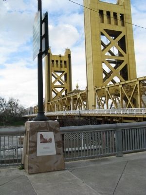 View Near the M Street Bridge Marker image. Click for full size.