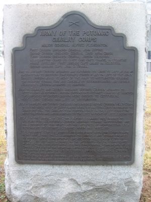 Cavalry Corps Tablet image. Click for full size.