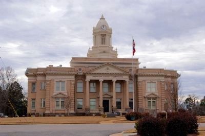 Old Jefferson County Courthouse and Yazoo Fraud Marker image. Click for full size.