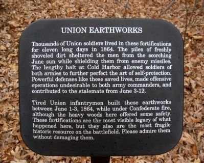 Union Earth Works Marker image. Click for full size.
