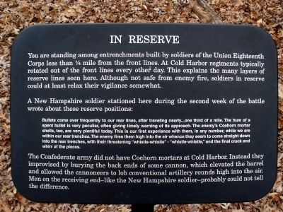 In Reserve Marker. Click for full size. In Reserve Marker image. Click for full size.