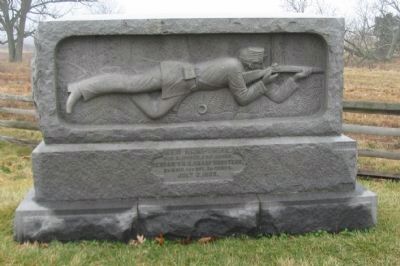 Monument for the New Hampshire Sharpshooters image. Click for full size.