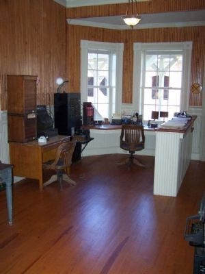 Branchville Depot Office. Click for full size. Branchville Depot Office image. Click for full size.