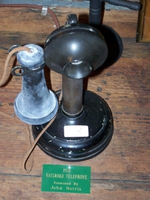 Branchville Depot Railroad Telephone 1926. Click for full size. Branchville Depot Railroad Telephone 1926 image. Click for full size.