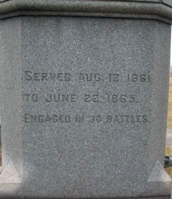 Left Side of Monument image. Click for full size.