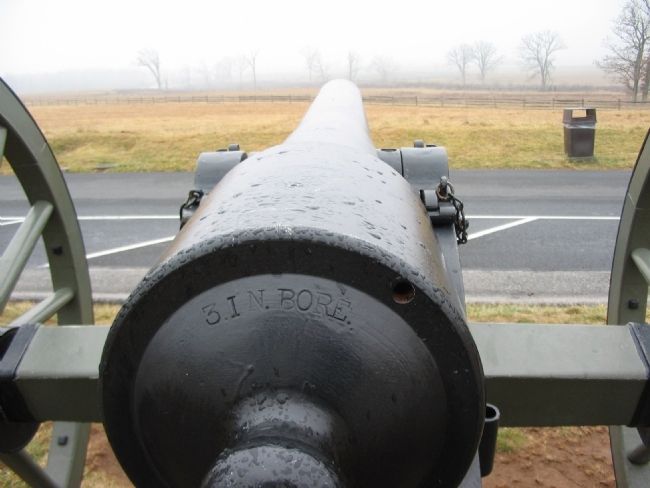 Gunner's View from the Parrott Rifle image. Click for full size.