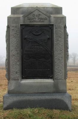 Batteries C & F, Pennsylvania Independent Light Artillery Monument image. Click for full size.