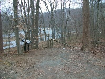 Fraternizing at the Ford Marker image. Click for full size.