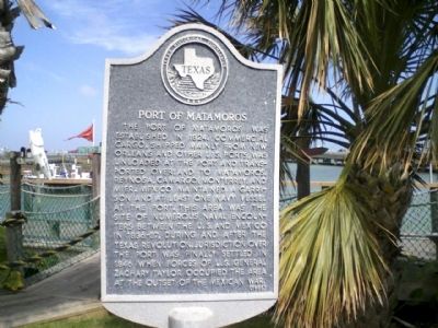 Port of Matamoros Marker image. Click for full size.