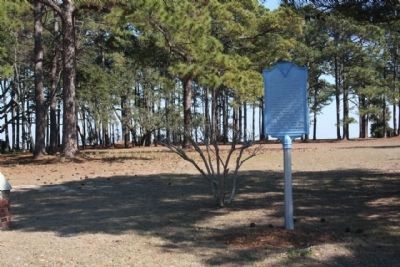 "Robbers Row" Marker, Port Royal Sound visible in background image. Click for full size.