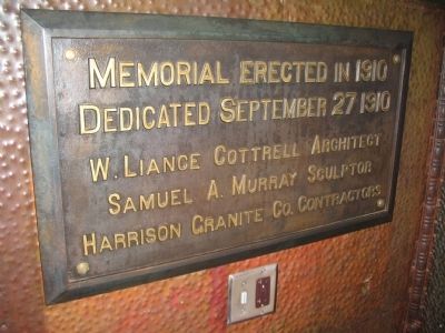 Stairwell Plaque. Click for full size. Stairwell Plaque image. Click for full size.
