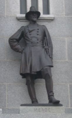 Statue of General Meade image. Click for full size.
