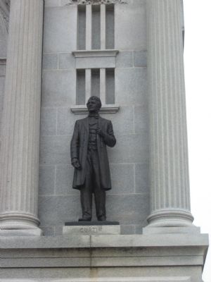 Governor Curtin Statue image. Click for full size.