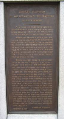 Gettysburg Address. Click for full size. Gettysburg Address image. Click for full size.