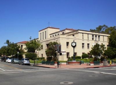 Second San Luis Obispo County Court House (from Monterey Street and Osos Street Intersection) image. Click for full size.