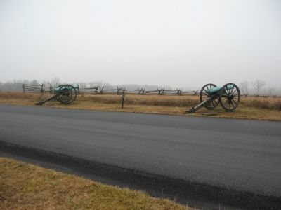 15th Battery New York Light Artillery Position. Click for full size. 15th Battery New York Light Artillery Position image. Click for full size.
