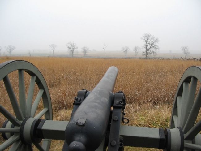 View from One of Rank's Guns. Click for full size. View from One of Rank's Guns image. Click for full size.