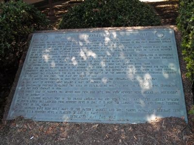 Newport News Marker. Click for full size. Newport News Marker image. Click for full size.