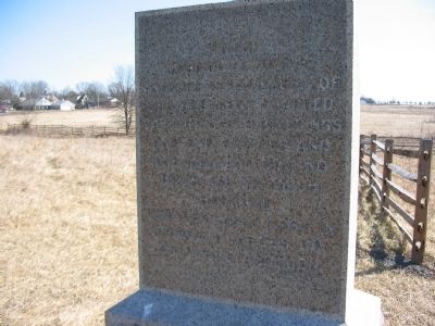 Back of Marker. Click for full size. Back of Marker image. Click for full size.