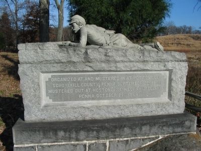 96th Regiment Pennsylvania Volunteers Monument image. Click for full size.