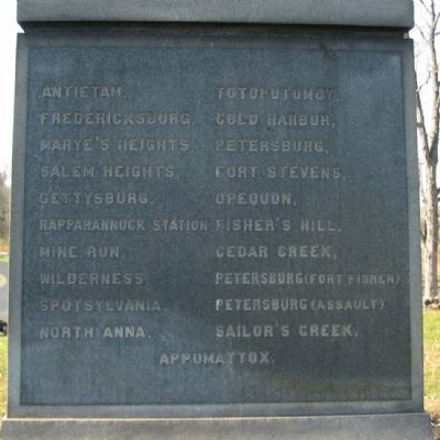 Back of Monument. Click for full size. Back of Monument image. Click for full size.