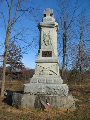 93rd Pennsylvania Infantry Monument image. Click for full size.