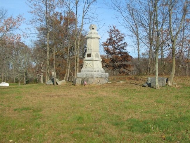 93rd Pennsylvania Infantry Monument. Click for full size. 93rd Pennsylvania Infantry Monument image. Click for full size.