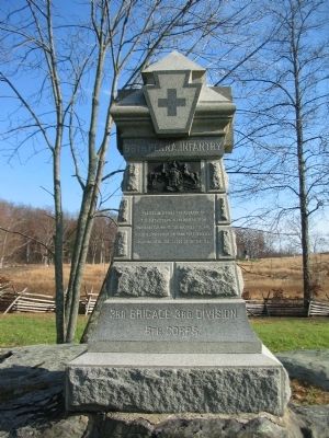 98th Pennsylvania Infantry Monument. Click for full size. 98th Pennsylvania Infantry Monument image. Click for full size.