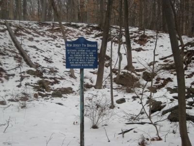 New Jersey 7th Brigade Marker. Click for full size. New Jersey 7th Brigade Marker image. Click for full size.