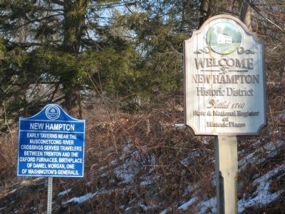 New Hampton Marker. Click for full size. New Hampton Marker image. Click for full size.