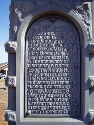 Joshua Hawkins Grave Marker image. Click for full size.