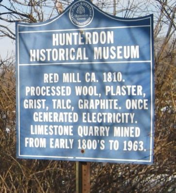 Hunterdon Historical Museum Marker image. Click for full size.