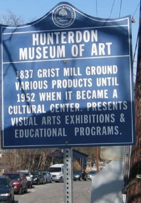 Hunterdon Museum Of Art Marker image. Click for full size.