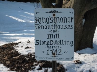 King's Manor Marker image. Click for full size.