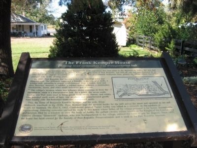 The Frank Kemper House Marker image. Click for full size.