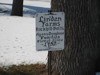 Linden Farms Marker image. Click for full size.