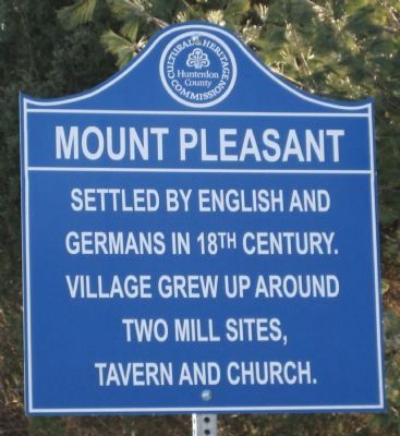 Mount Pleasant Marker image. Click for full size.