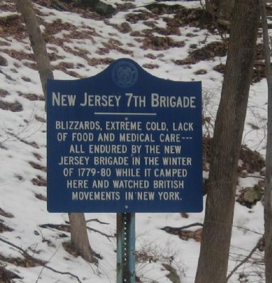 New Jersey 7th Brigade Marker. Click for full size. New Jersey 7th Brigade Marker image. Click for full size.