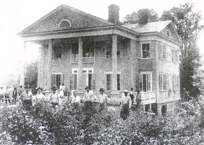 Tanglewood Mansion c.1910 image. Click for full size.