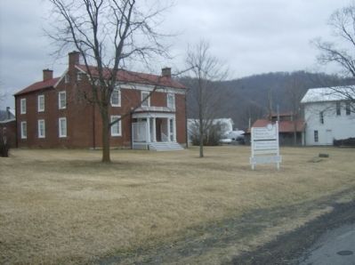 George W. Hull House, located nearby image. Click for full size.