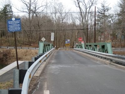 Historic River Road and River Crossing Marker. Click for full size. Historic River Road and River Crossing Marker image. Click for full size.
