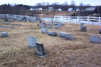 Quaker Cemetery near the Meeting House image. Click for full size.