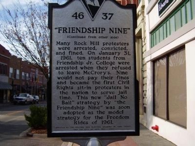 "Friendship Nine" Marker image. Click for full size.