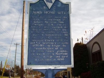 Sims Home Site Marker image. Click for full size.