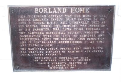 Borland Home Marker image. Click for full size.