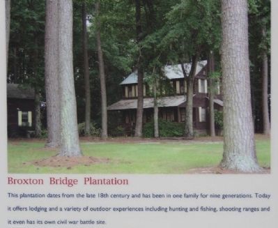 Bamberg County Marker, upper right picture image. Click for full size.