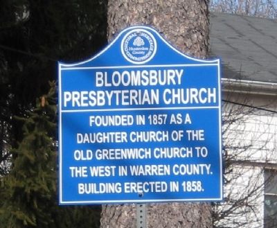 Bloomsbury Presbyterian Church image. Click for full size.