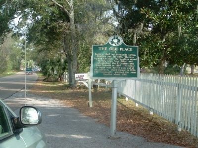 The Old Place Marker. Click for full size. The Old Place Marker image. Click for full size.